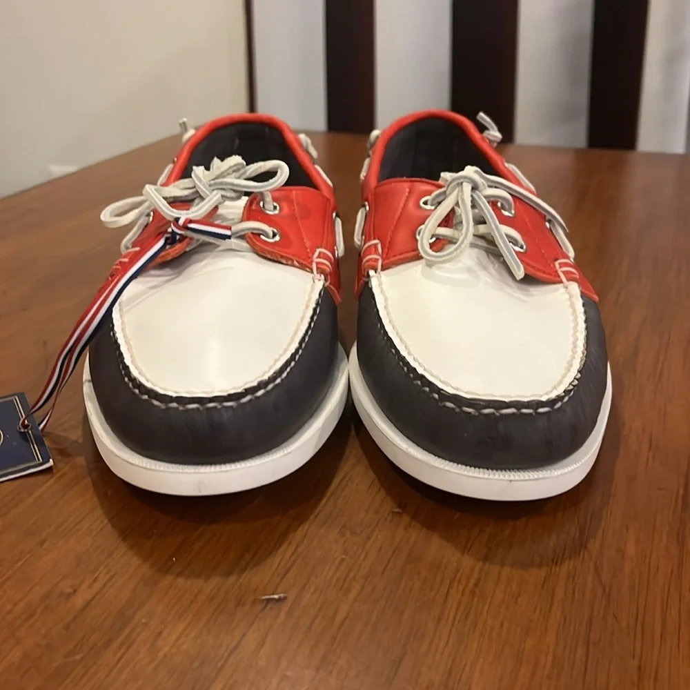 Polo Ralph Lauren Telford 2016 Olympic Team Boat Deck Shoes Made USA Men’s Sz 11
